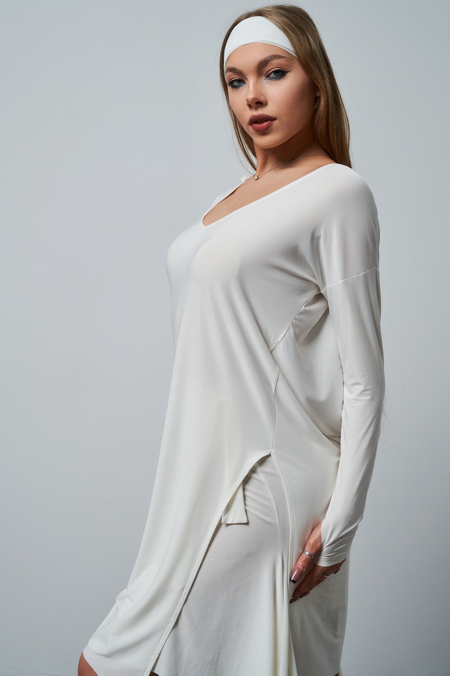 Nadi Tunic@ White Chocolate